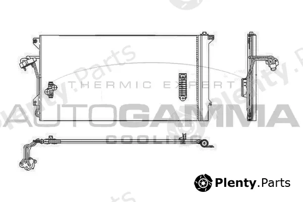 Autogamma 104128 — Condenser, air conditioning