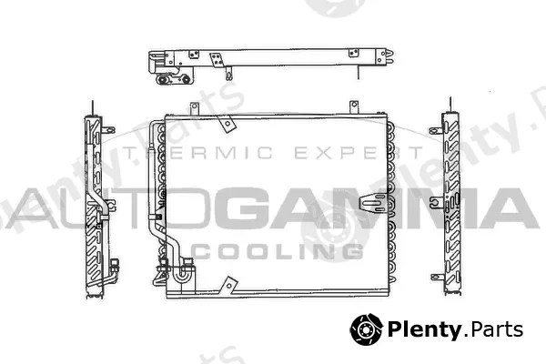 Autogamma 101570 — Condenser, air conditioning