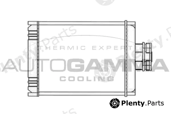 Autogamma 103529 — Heat Exchanger, interior heating