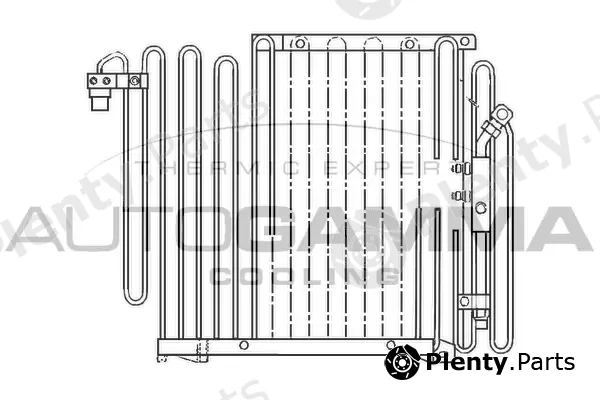 Autogamma 102572 — Condenser, air conditioning