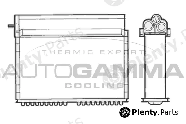 Autogamma 101624 — Heat Exchanger, interior heating