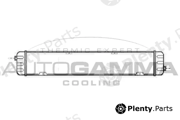 Autogamma 102519 — Oil Cooler, engine oil