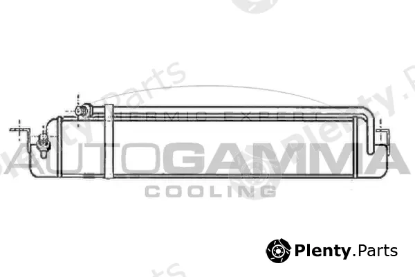 Autogamma 101878 — Oil Cooler, engine oil