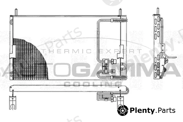 Autogamma 102759 — Condenser, air conditioning