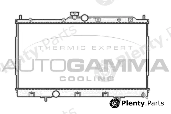 Autogamma 104605 — Radiator, engine cooling