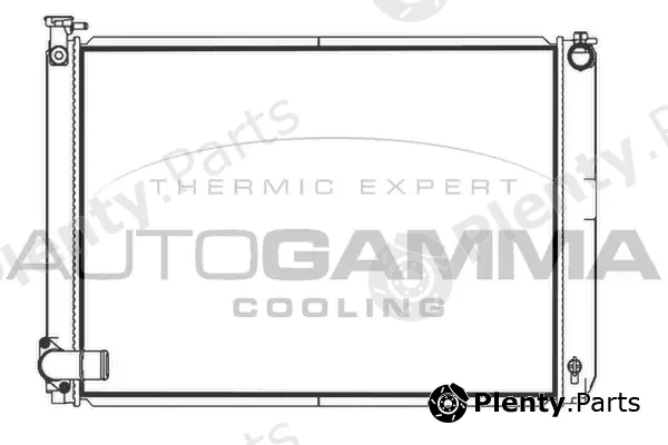 Autogamma 107909 — Radiator, engine cooling