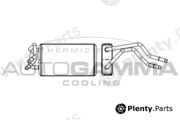 Autogamma 105327 — Heat Exchanger, interior heating