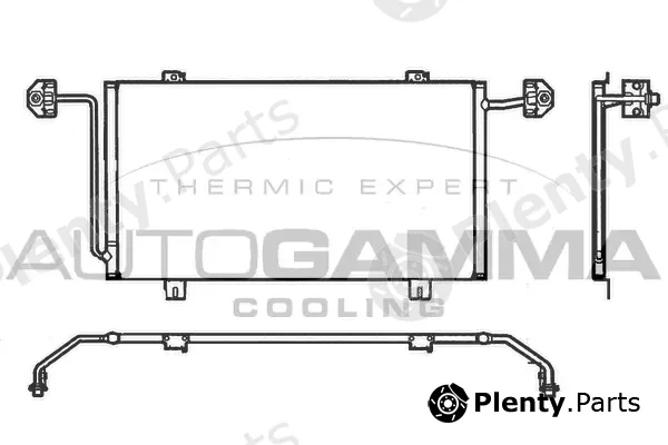 Autogamma 102564 — Condenser, air conditioning