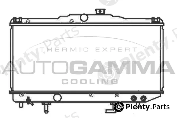 Autogamma 104719 — Radiator, engine cooling
