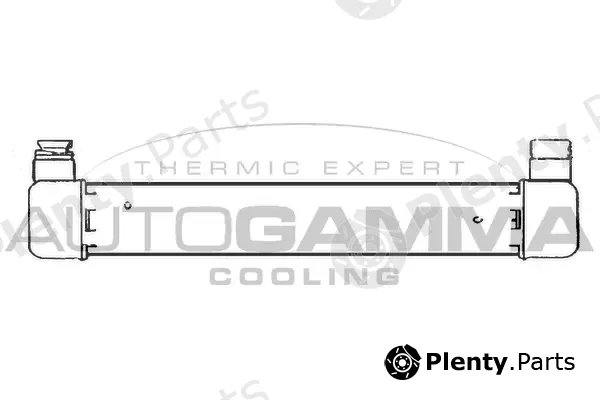 Autogamma 101903 — Oil Cooler, engine oil