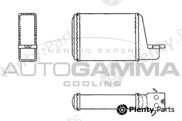 Autogamma 101626 — Heat Exchanger, interior heating