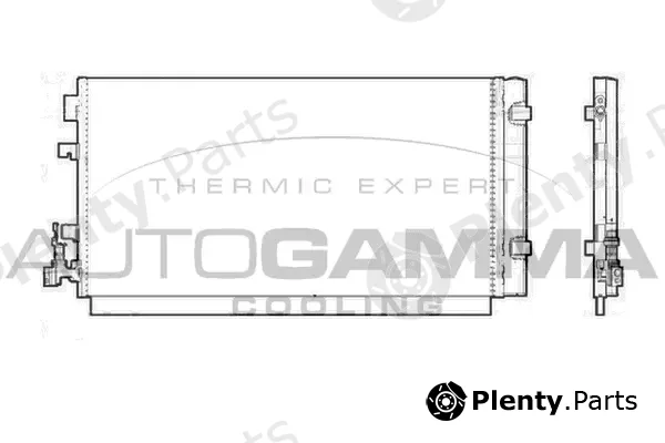 Autogamma 105465 — Condenser, air conditioning
