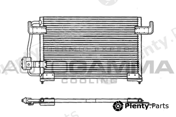 Autogamma 101580 — Condenser, air conditioning