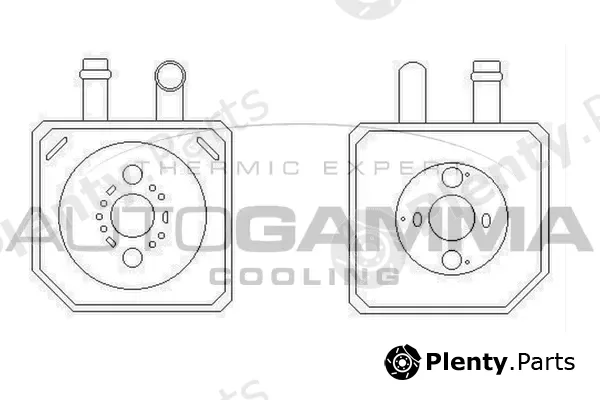 Autogamma 105847 — Oil Cooler, engine oil