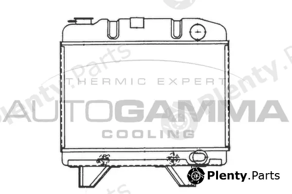 Autogamma 100786 — Radiator, engine cooling