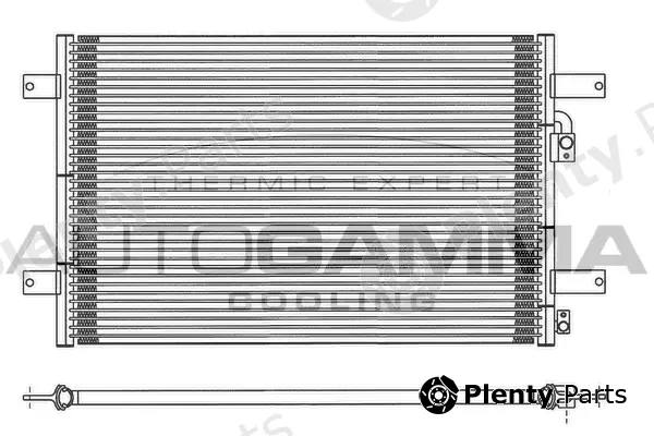 Autogamma 101691 — Condenser, air conditioning