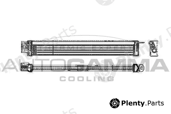 Autogamma 103889 — Oil Cooler, engine oil
