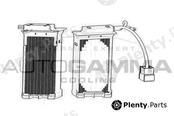 Autogamma 105235 — Heat Exchanger, interior heating