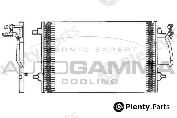 Autogamma 102603 — Condenser, air conditioning