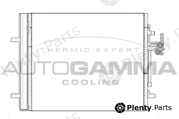 Autogamma 105598 — Condenser, air conditioning