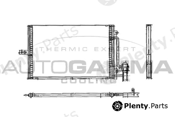 Autogamma 102755 — Condenser, air conditioning