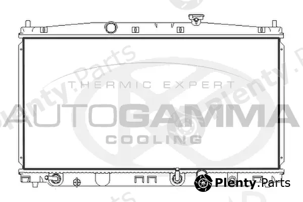Autogamma 107723 — Radiator, engine cooling