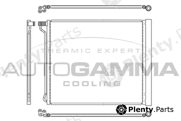 Autogamma 107347 — Condenser, air conditioning