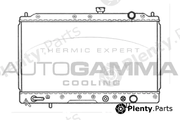 Autogamma 105569 — Radiator, engine cooling