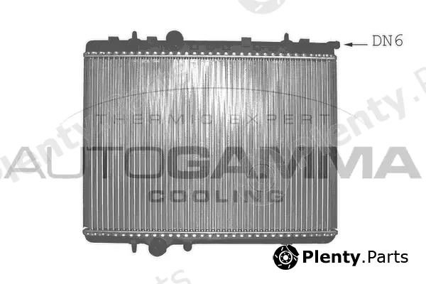 Autogamma 103585 — Radiator, engine cooling