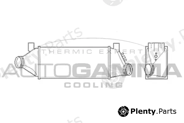 Autogamma 103430 — Charge Air Cooler