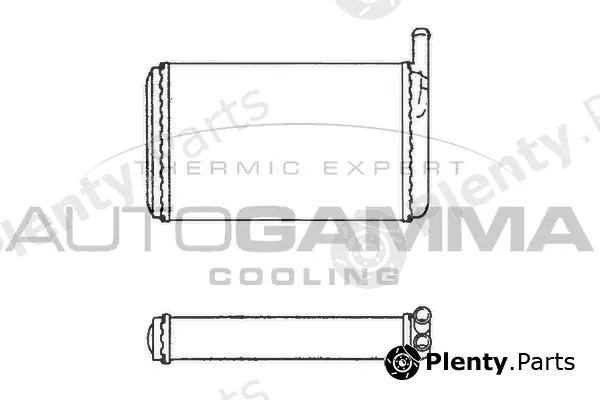 Autogamma 101769 — Heat Exchanger, interior heating