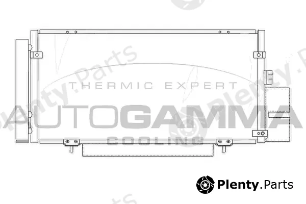 Autogamma 105086 — Condenser, air conditioning