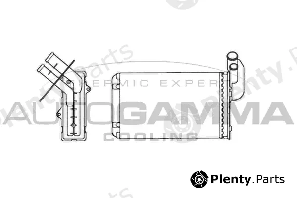 Autogamma 101665 — Heat Exchanger, interior heating