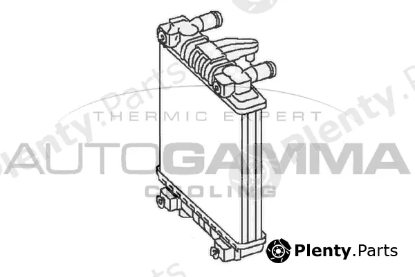 Autogamma 105764 — Radiator, engine cooling