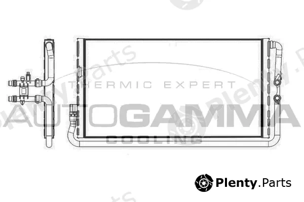 Autogamma 107404 — Radiator, engine cooling