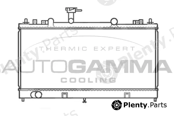 Autogamma 103442 — Radiator, engine cooling