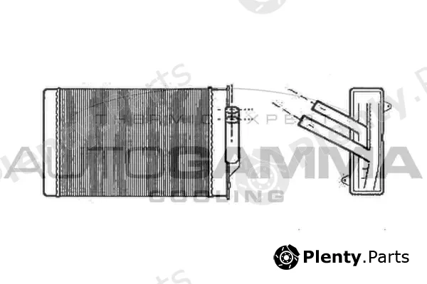 Autogamma 101971 — Heat Exchanger, interior heating