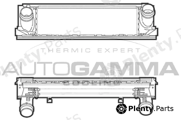 Autogamma 107301 — Charge Air Cooler