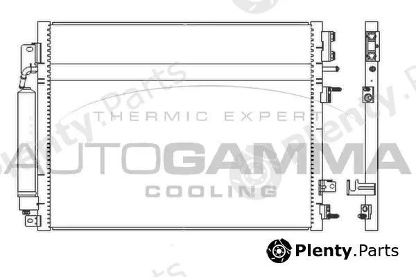 Autogamma 107357 — Condenser, air conditioning