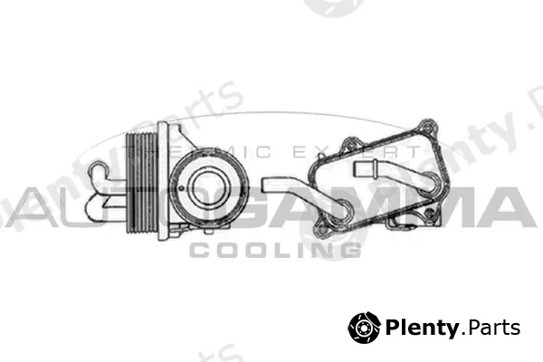 Autogamma 102515 — Oil Cooler, engine oil