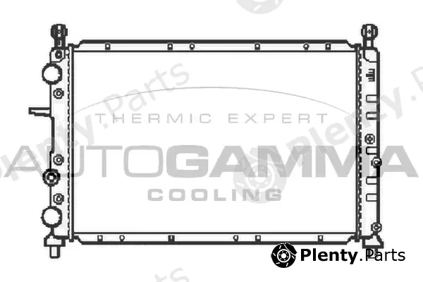Autogamma 100017 — Radiator, engine cooling