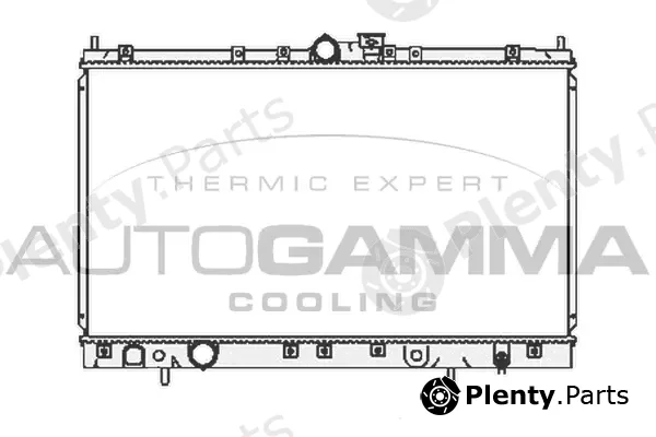 Autogamma 105399 — Radiator, engine cooling
