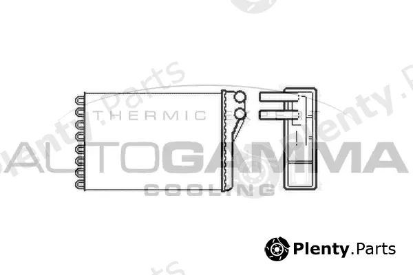 Autogamma 102426 — Heat Exchanger, interior heating