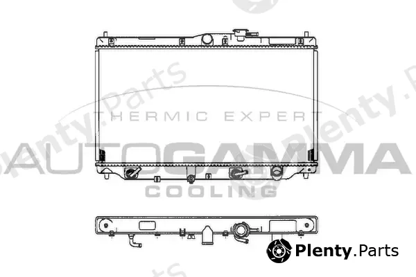 Autogamma 101994 — Radiator, engine cooling