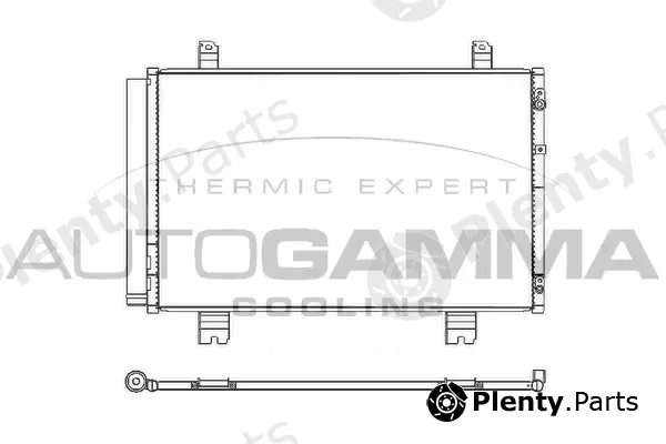 Autogamma 107535 — Condenser, air conditioning