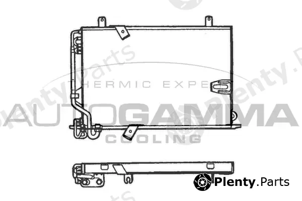 Autogamma 101569 — Condenser, air conditioning