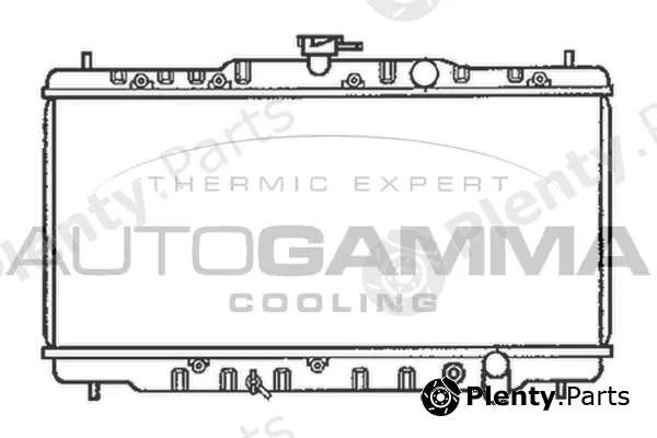 Autogamma 102104 — Radiator, engine cooling