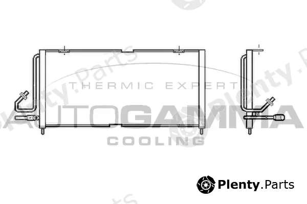 Autogamma 105710 — Condenser, air conditioning