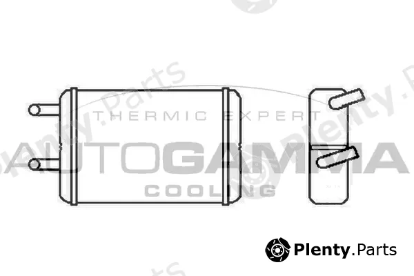 Autogamma 103787 — Heat Exchanger, interior heating