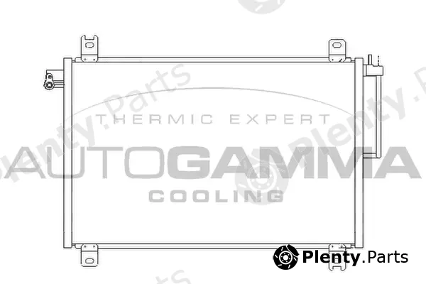 Autogamma 104444 — Condenser, air conditioning